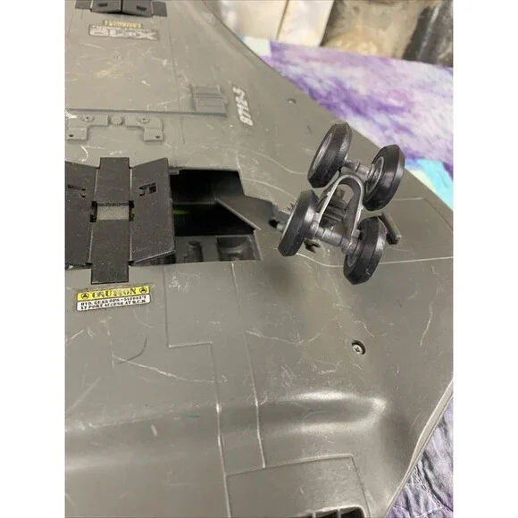 VTG 1988 G.I. Joe  X-19 Ghost Rider Stealth Fighter Incomplete For Parts As Is - Picture 10 of 13